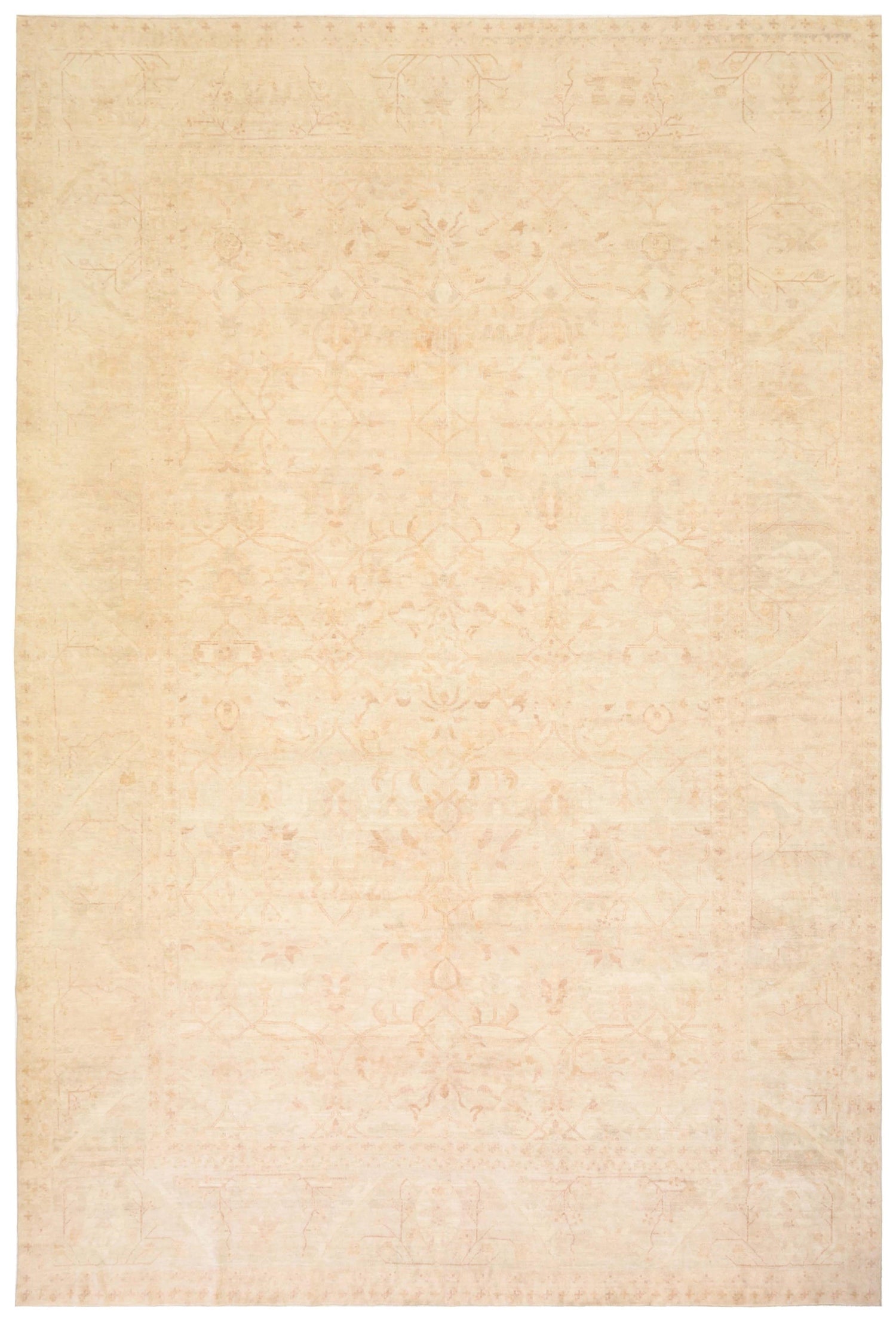 Vintage Ziegler Mahal Handwoven Rug, 69741