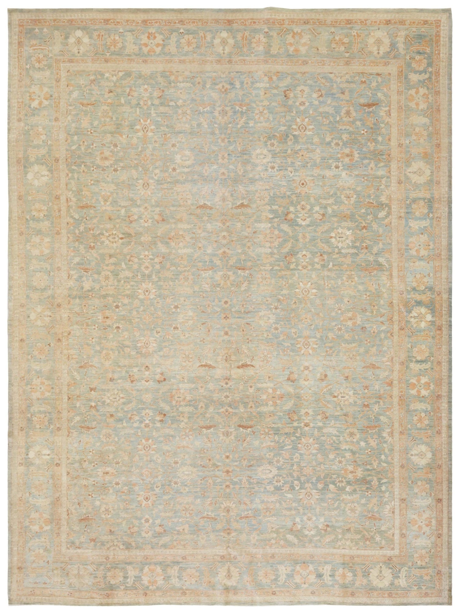 Vintage Tabriz Handwoven Rug, J37317