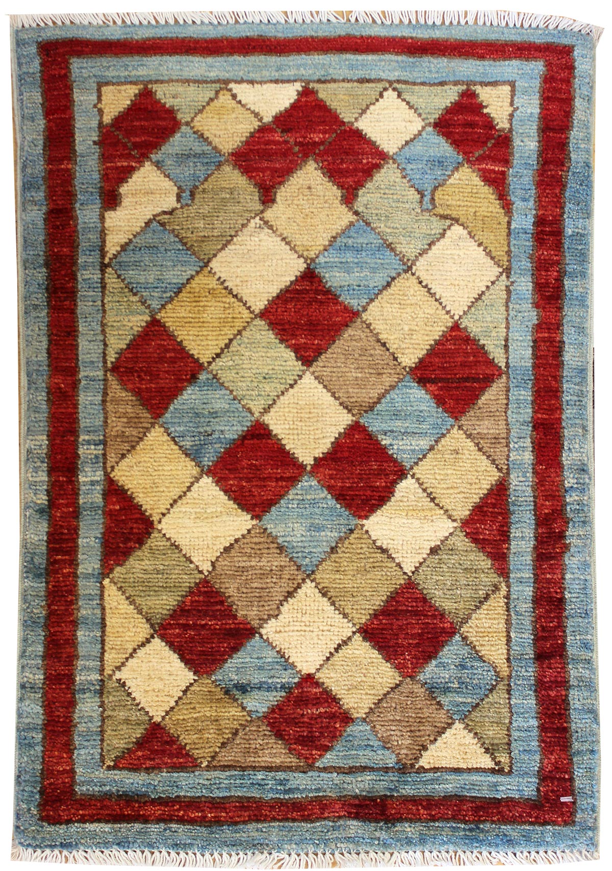 Diamonds Tribal Rug, J38275