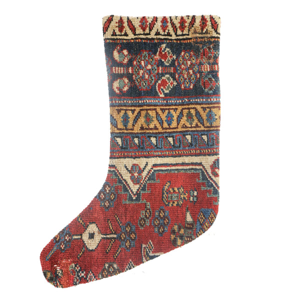 Vintage Anatolian Handwoven Tribal Stocking, J72682