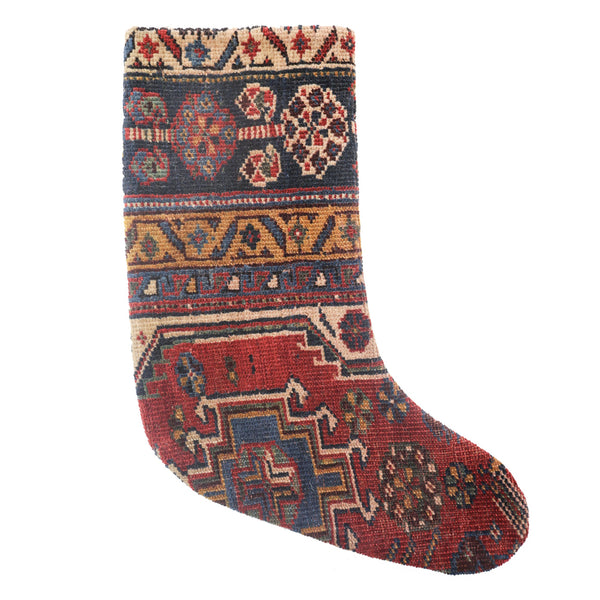 Vintage Anatolian Handwoven Tribal Stocking, J72686