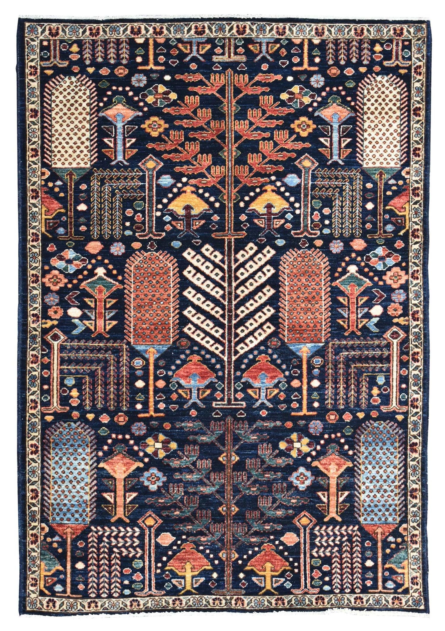 Bakshaish Willow Handwoven Tribal Rug, J72800