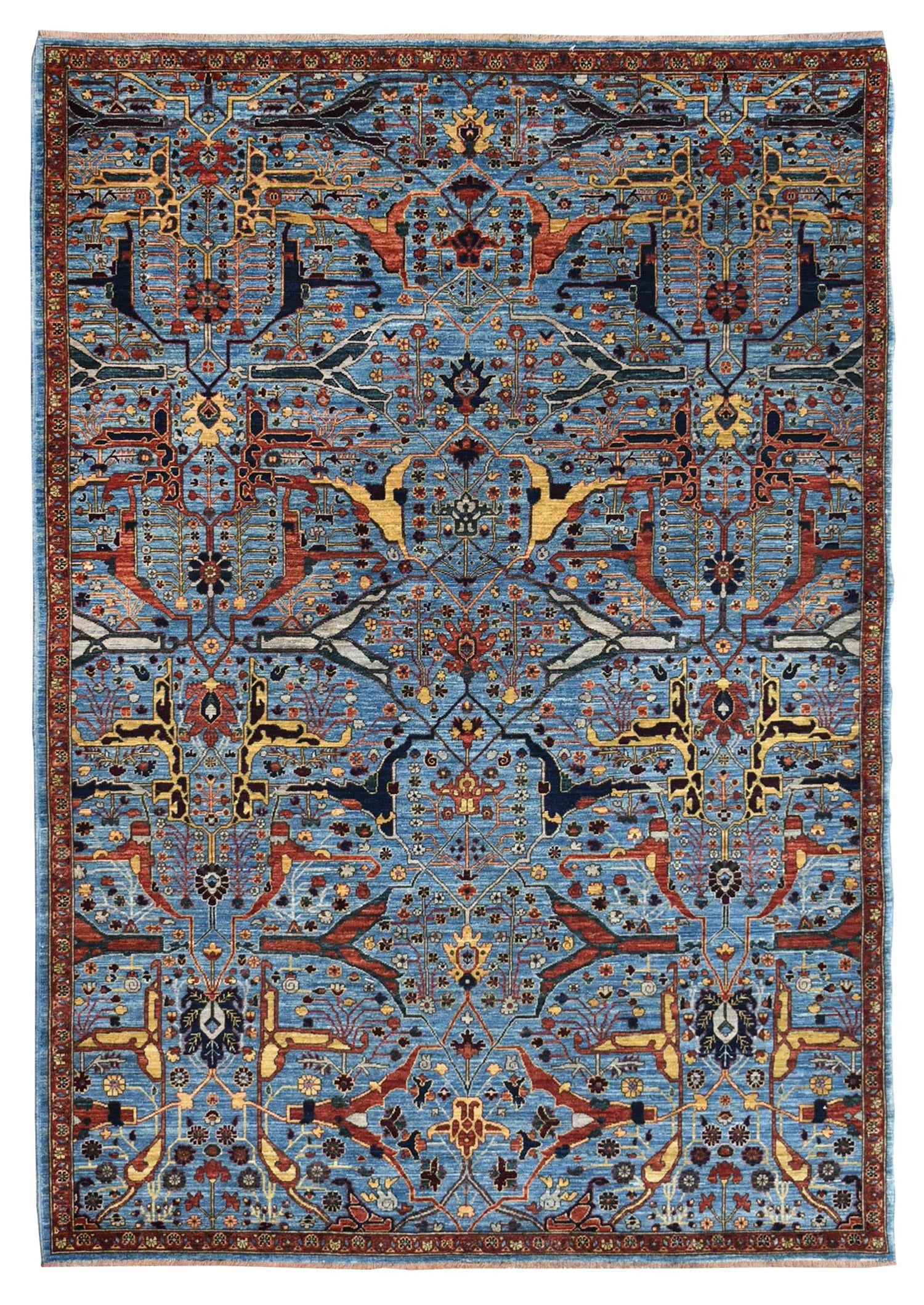 Arabesque Handwoven Traditional Rug, J72803