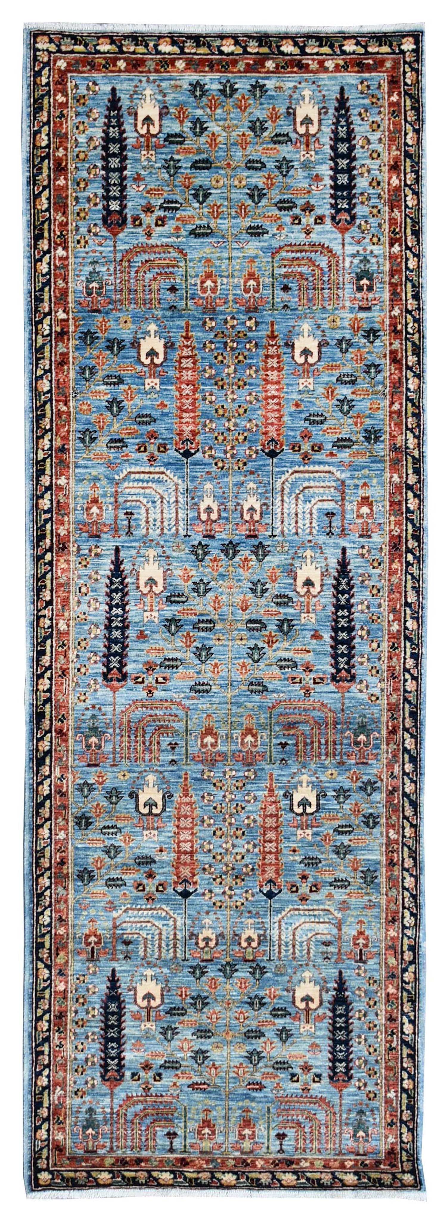 Bakshaish Willow Handwoven Tribal Rug, J72814