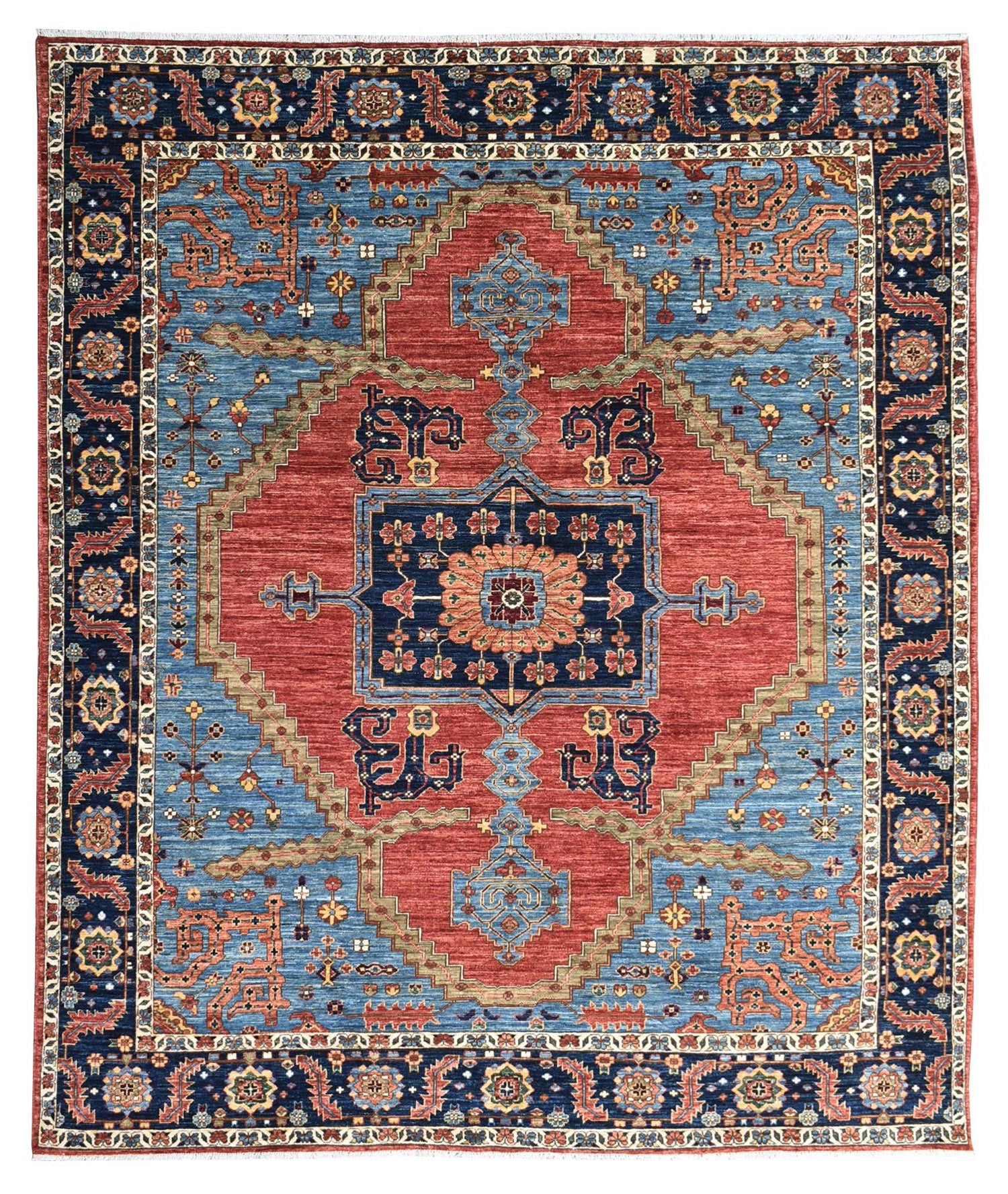 Serapi Handwoven Tribal Rug, J72833