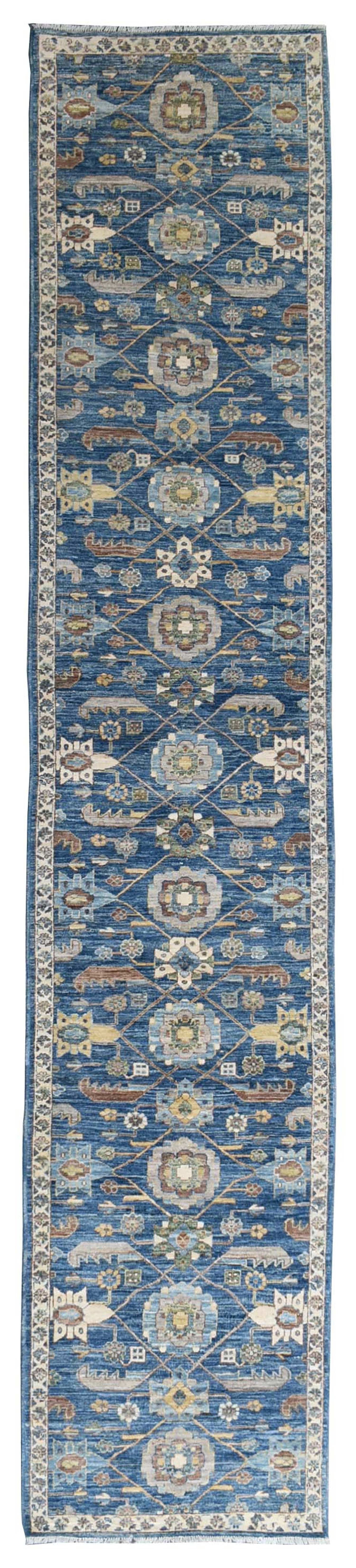 Mina Khani Handwoven Tribal Rug, J72852