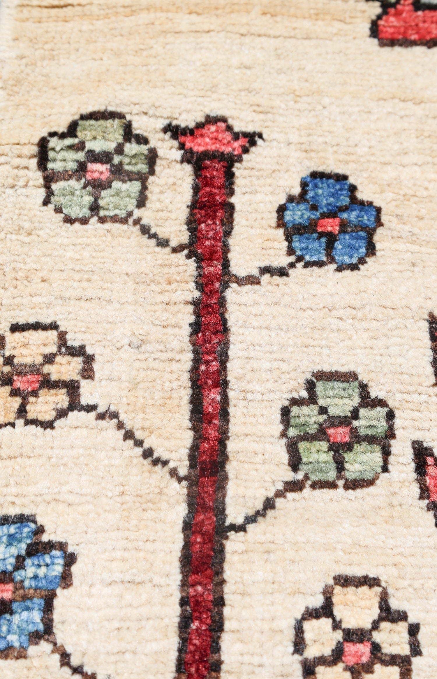 Luri Trees Handwoven Tribal Rug, J74690