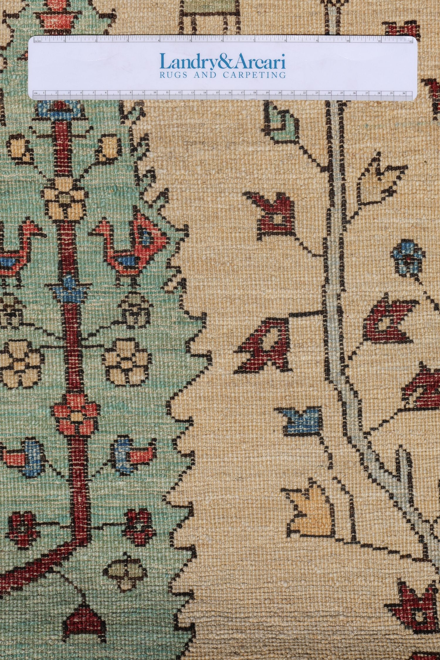 Luri Trees Handwoven Tribal Rug, J74690