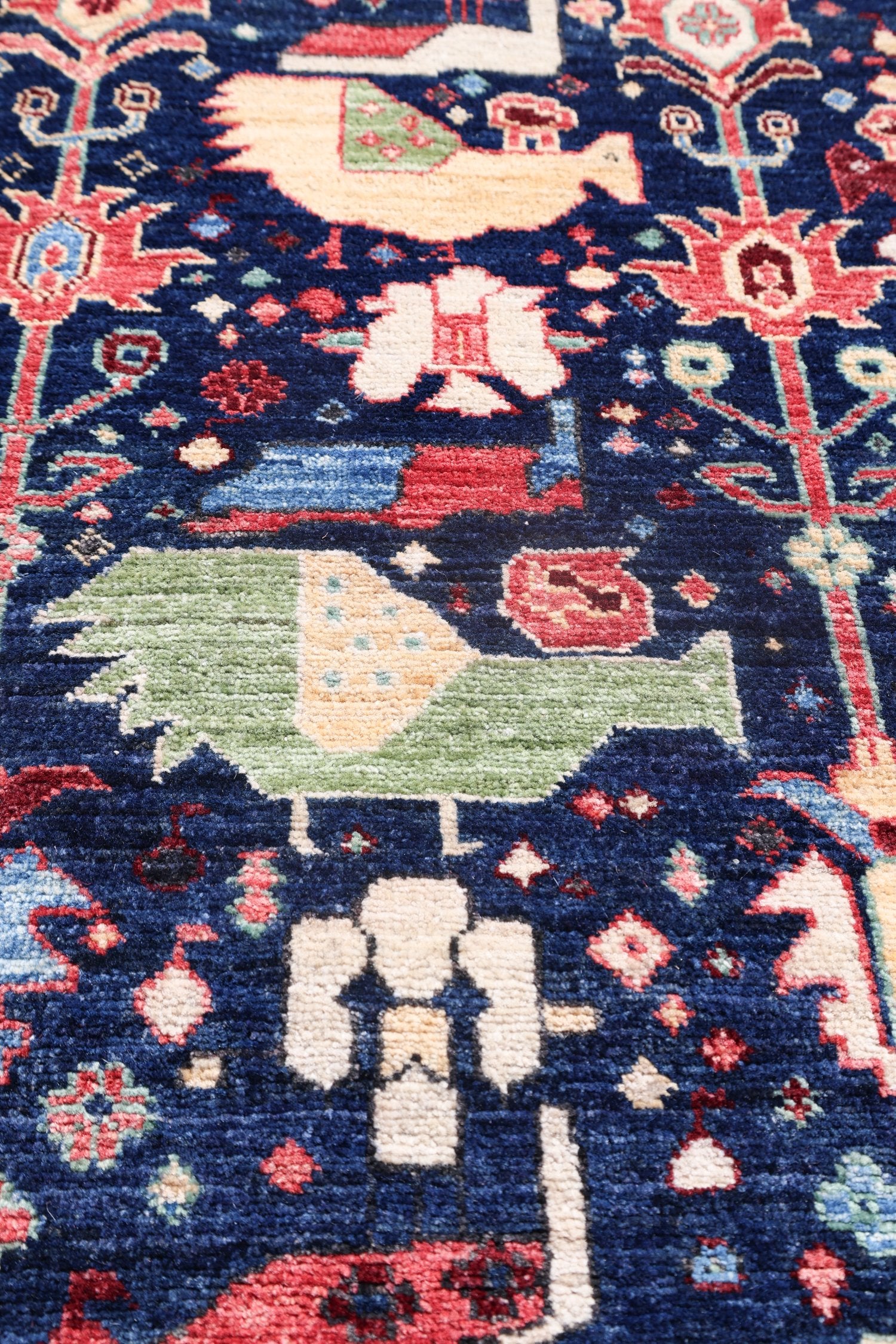 Khamseh Handwoven Tribal Rug, J74881