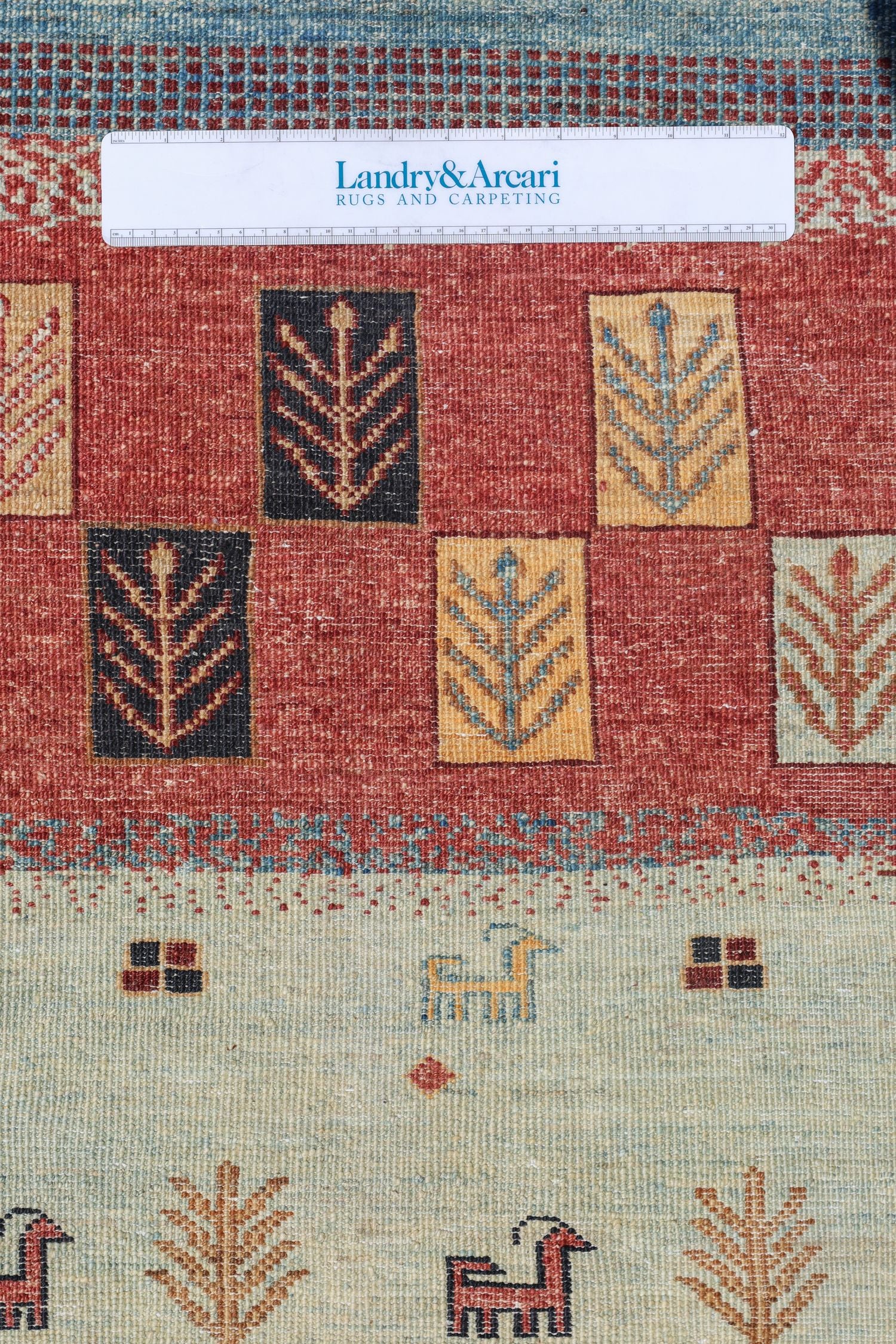 Gabbeh Handwoven Tribal Rug, J74887