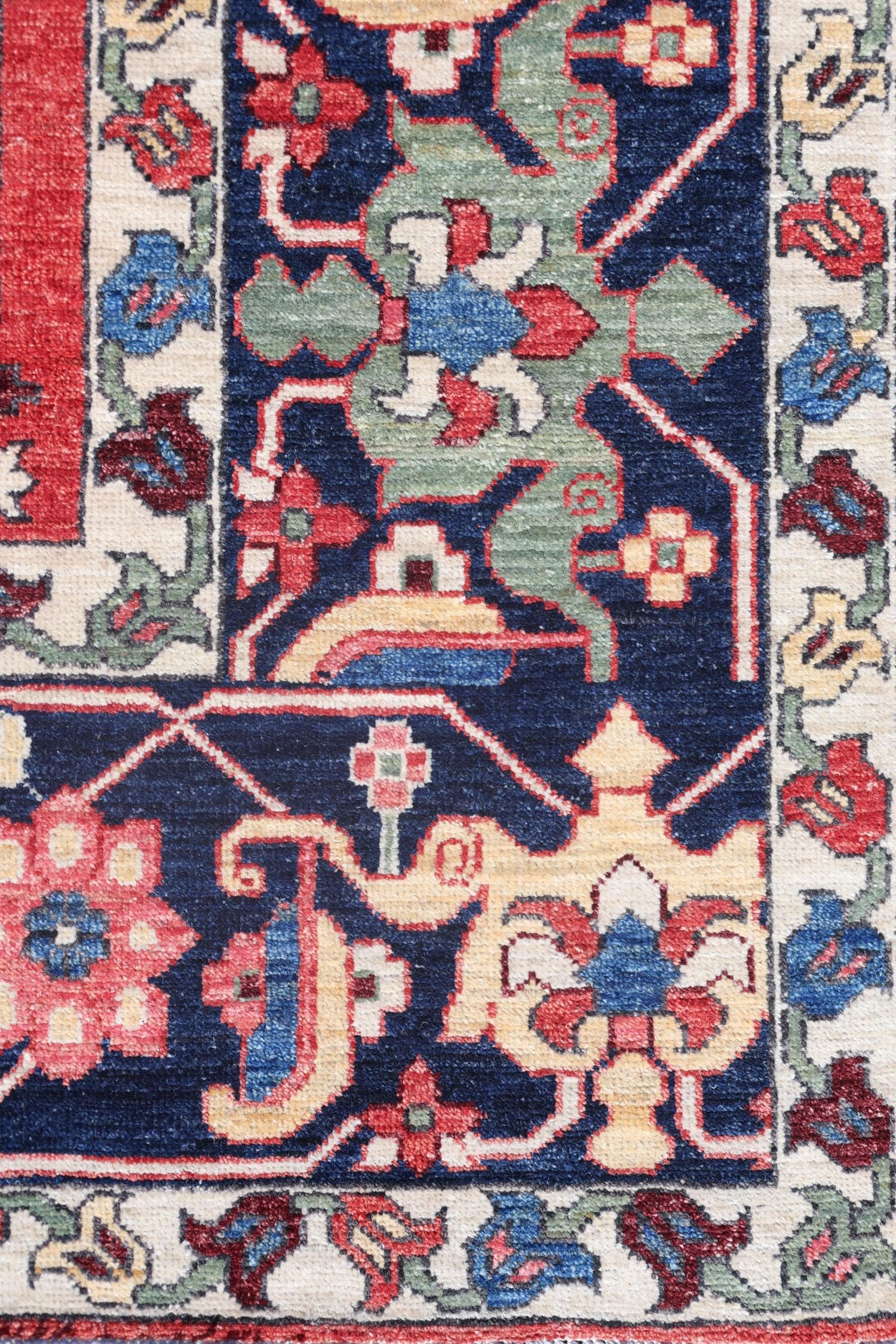 Karaja Handwoven Tribal Rug, J74904