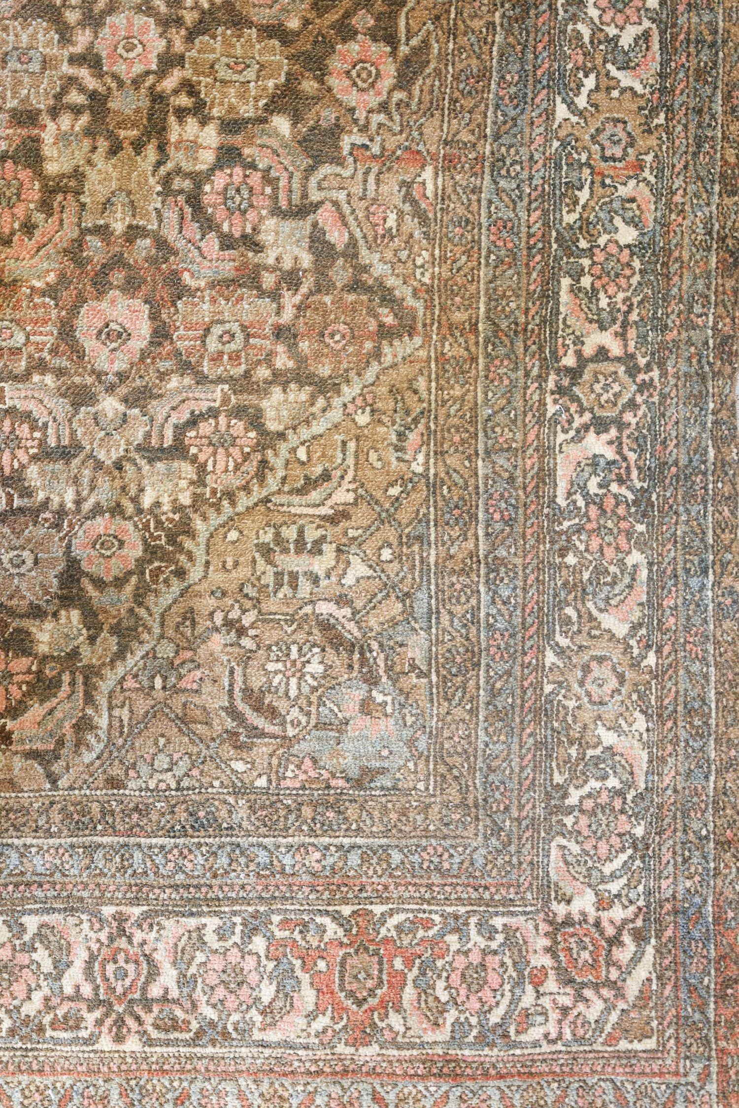 Antique Bibikabad Handwoven Tribal Rug, JF2051