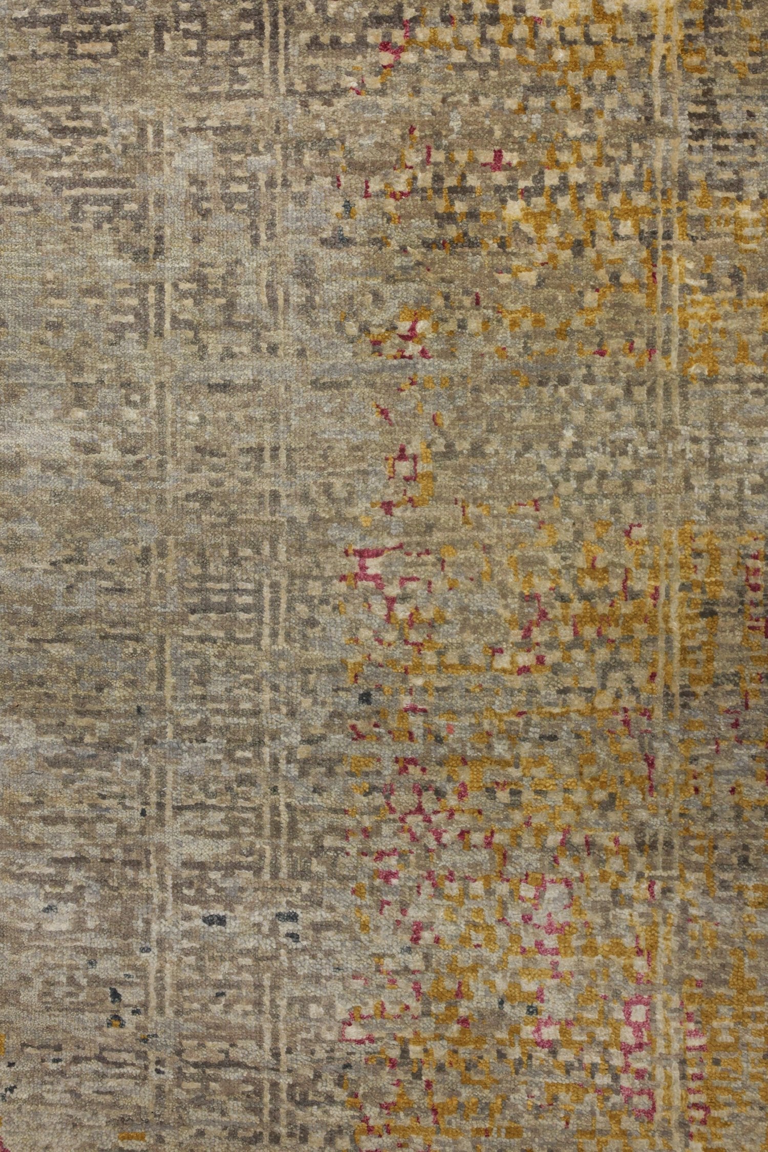 Chrysantheum Handwoven Contemporary Rug, J73812