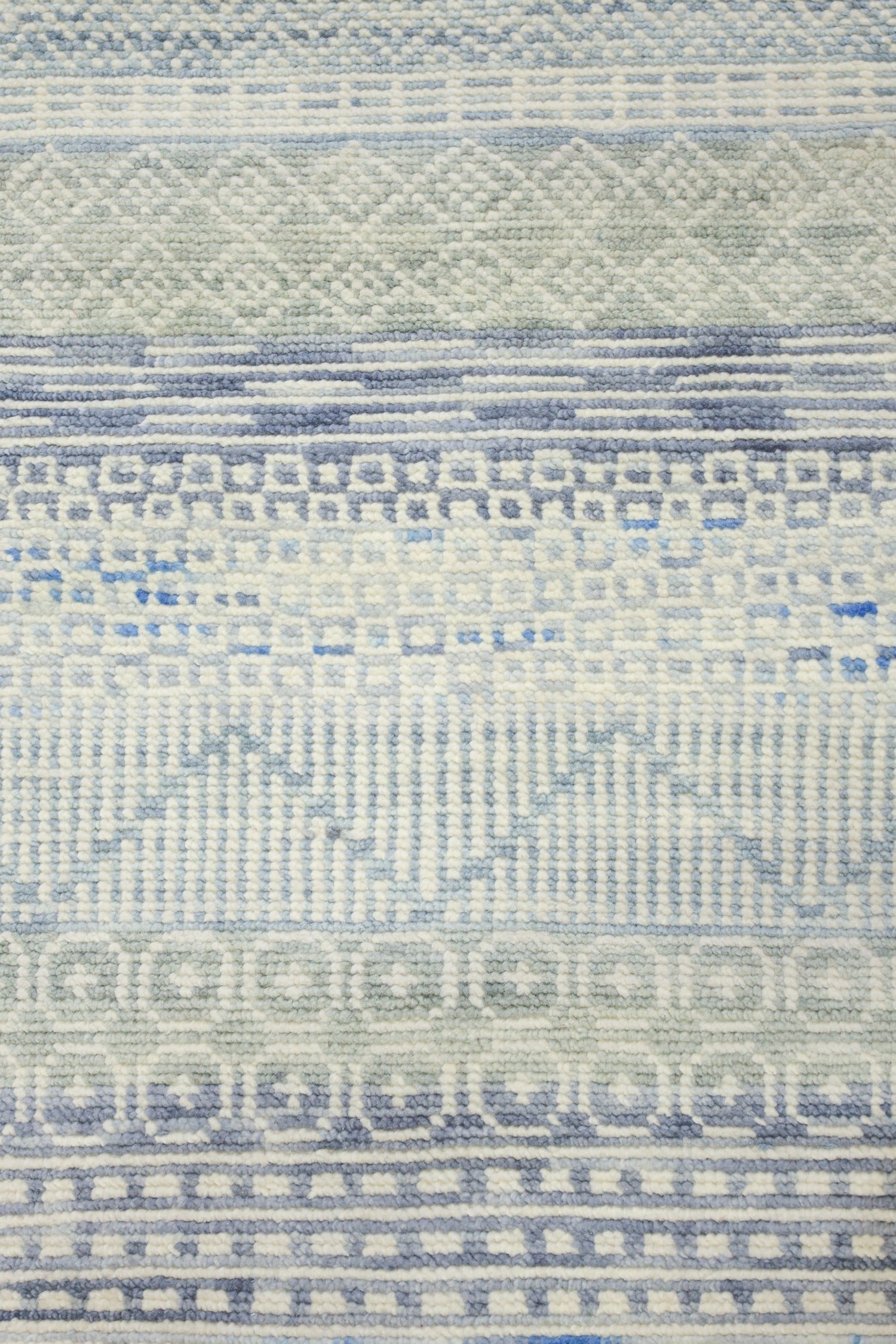 Fair Isle Handwoven Contemporary Rug, J76117