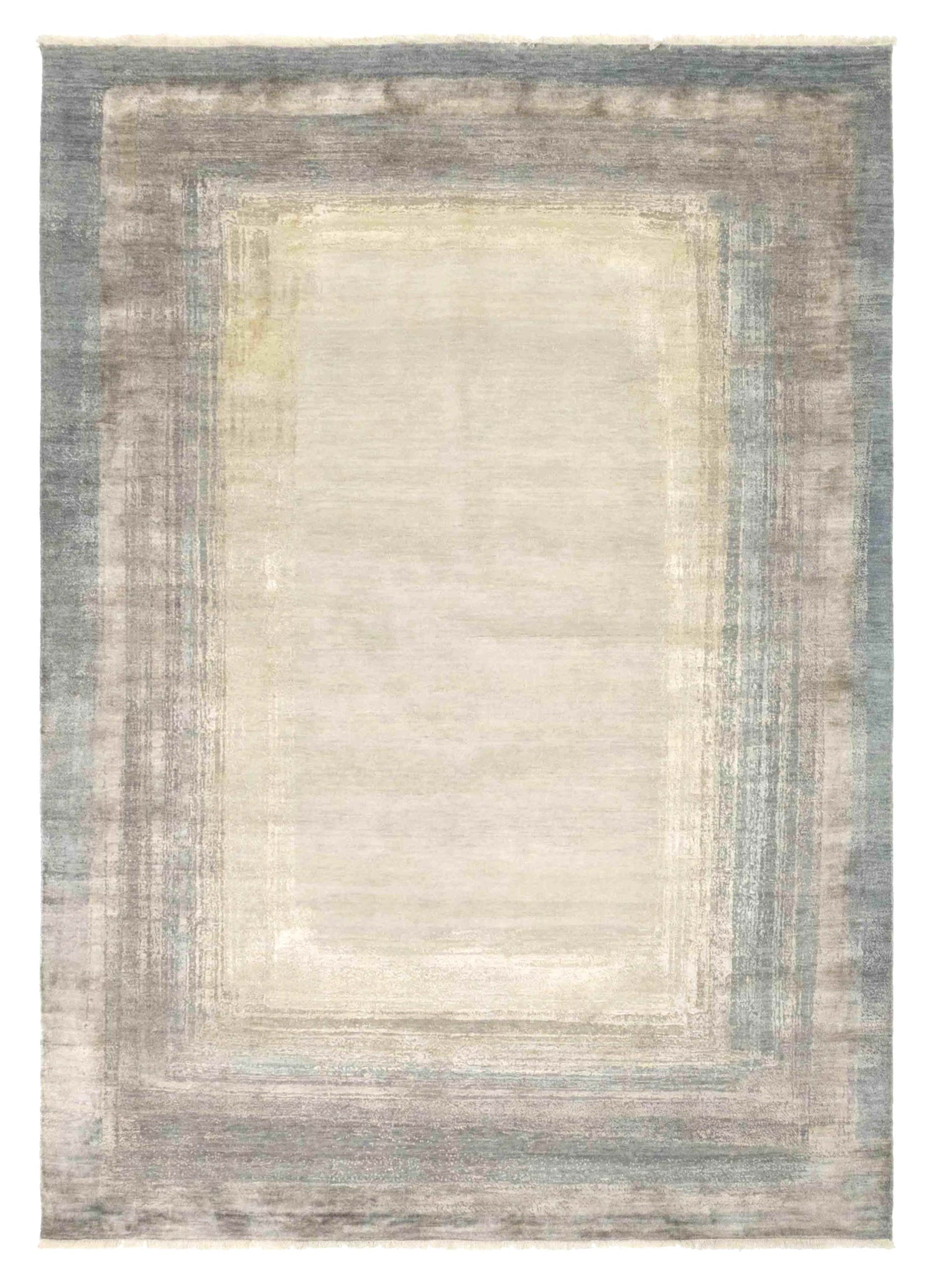 Frame Handwoven Contemporary Rug