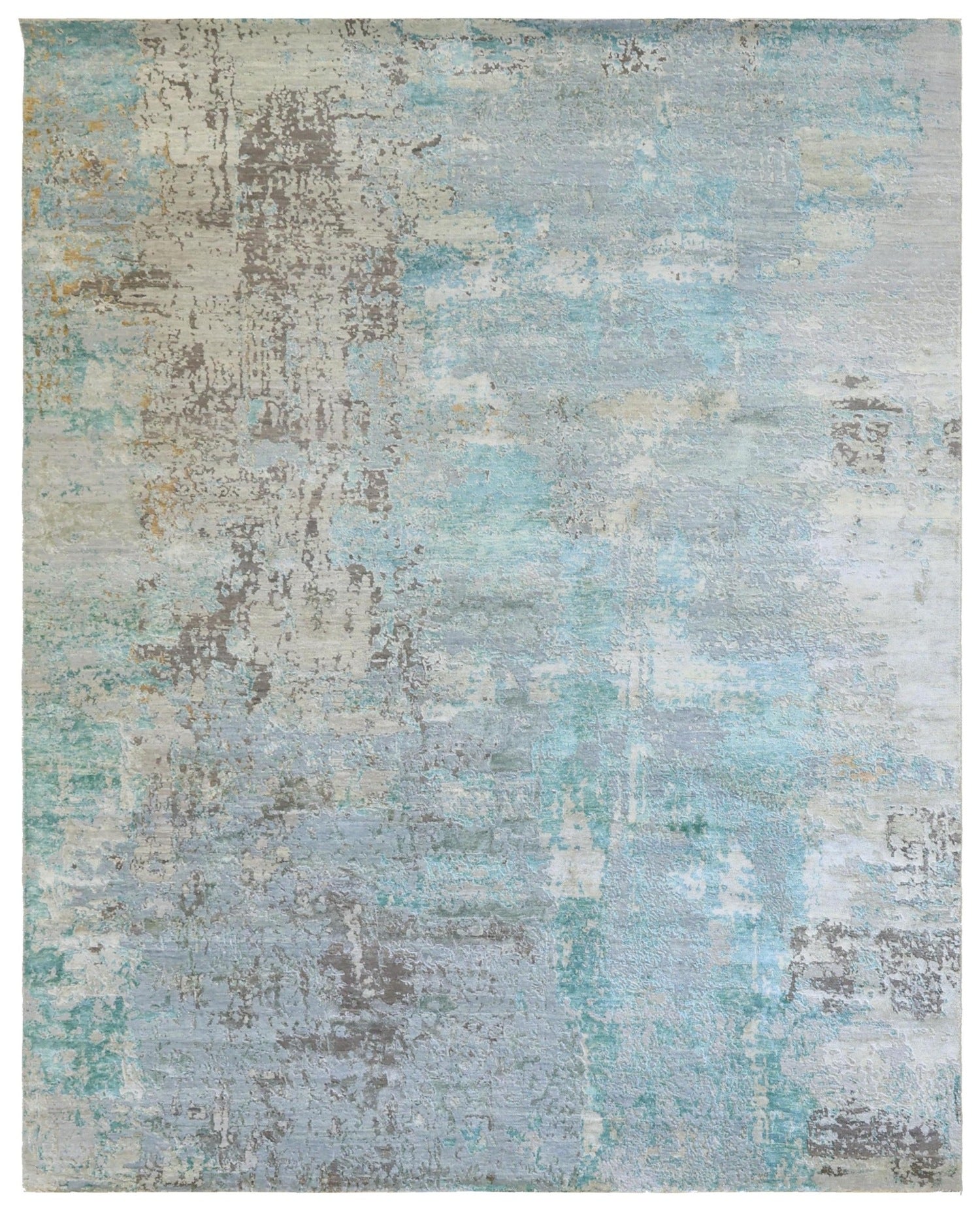 Hibiscus Handwoven Contemporary Rug