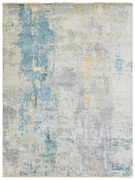 Hibiscus Handwoven Contemporary Rug