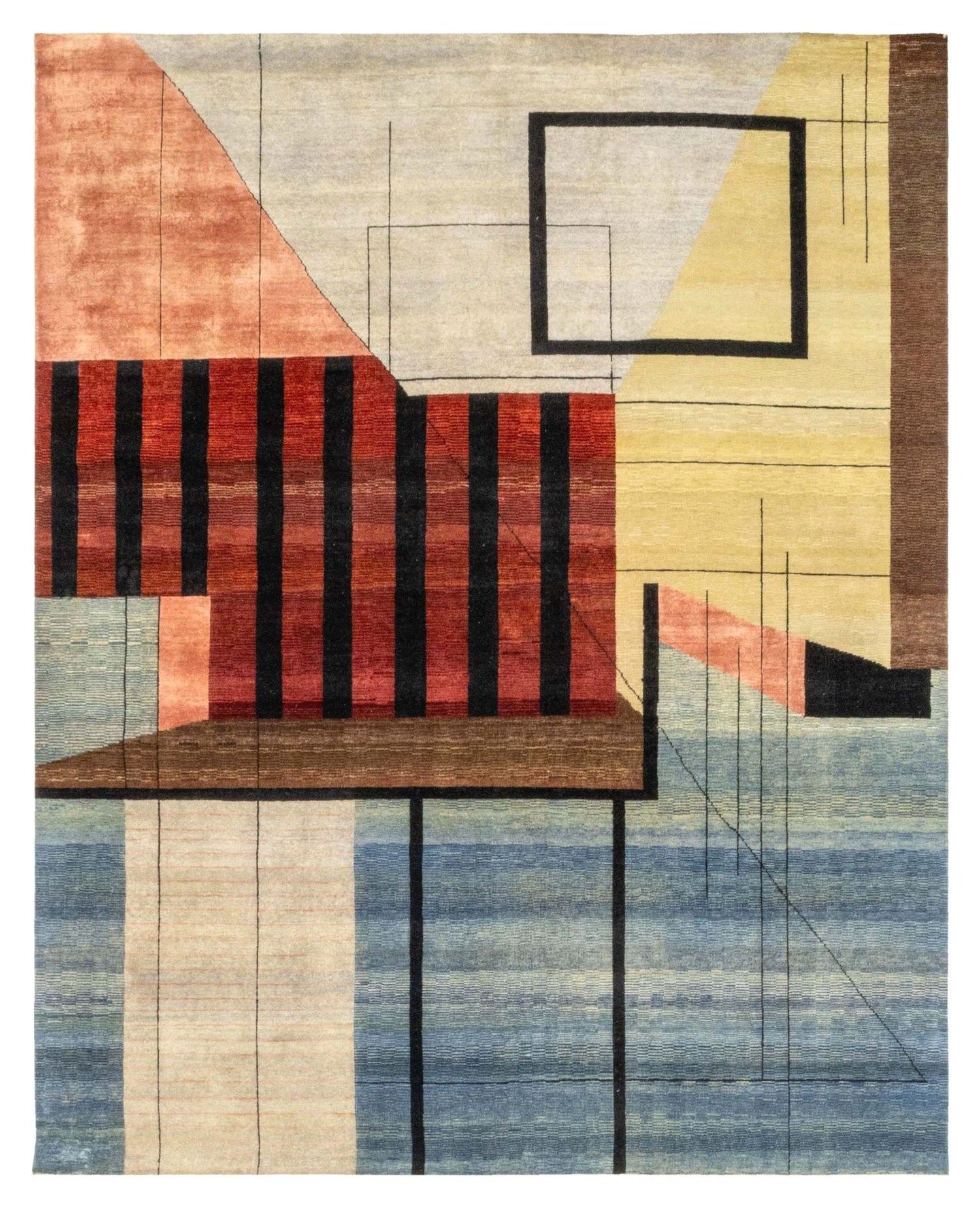 Lloyd Handwoven Contemporary Rug