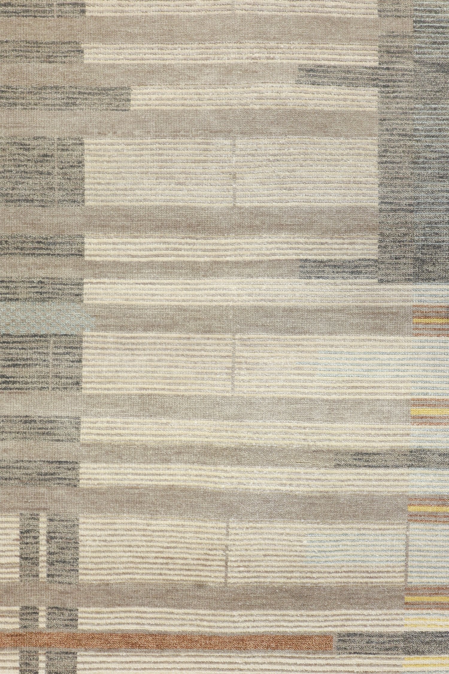 Madras Handwoven Contemporary Rug, J75702