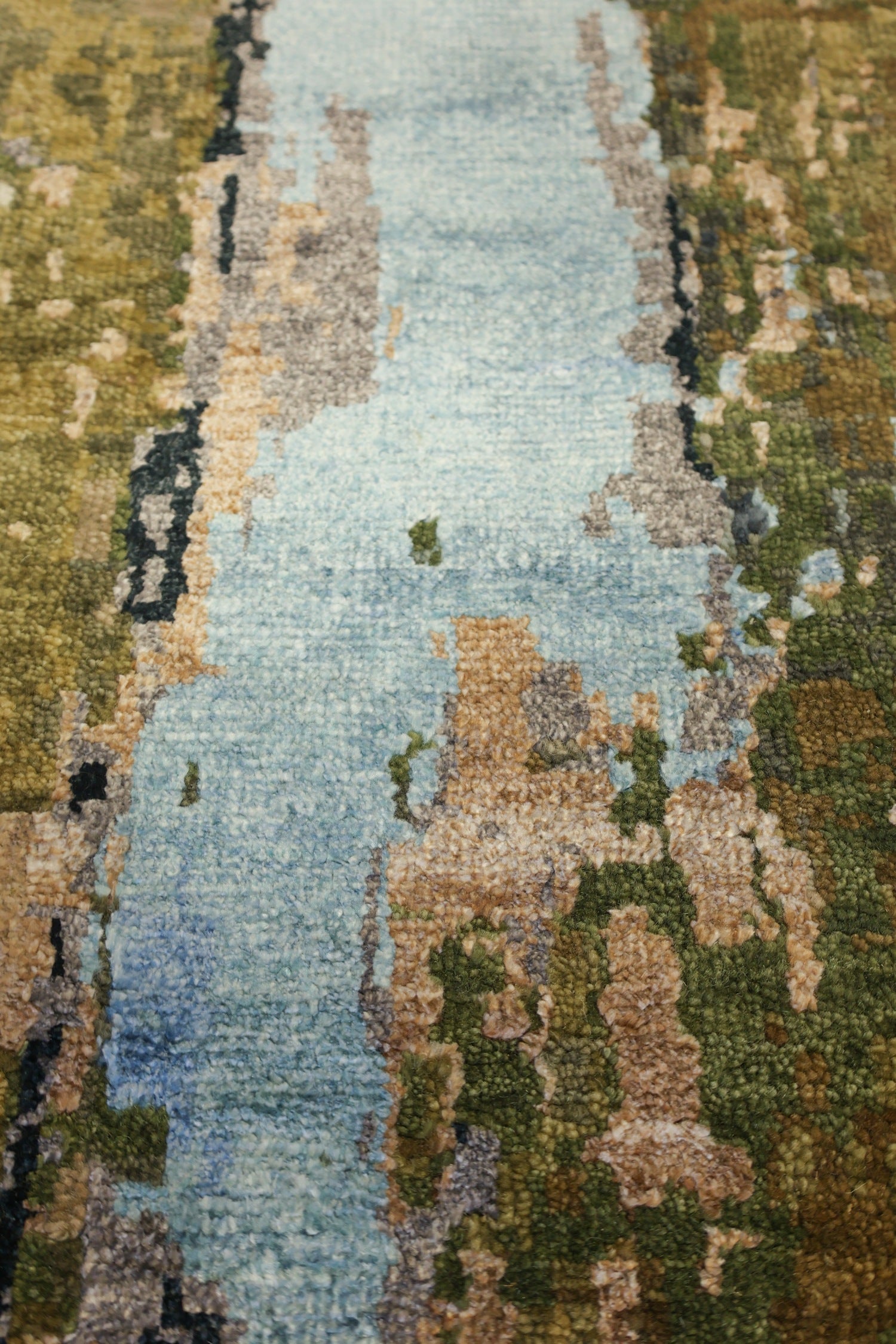 Nature Handwoven Contemporary Rug, J76167