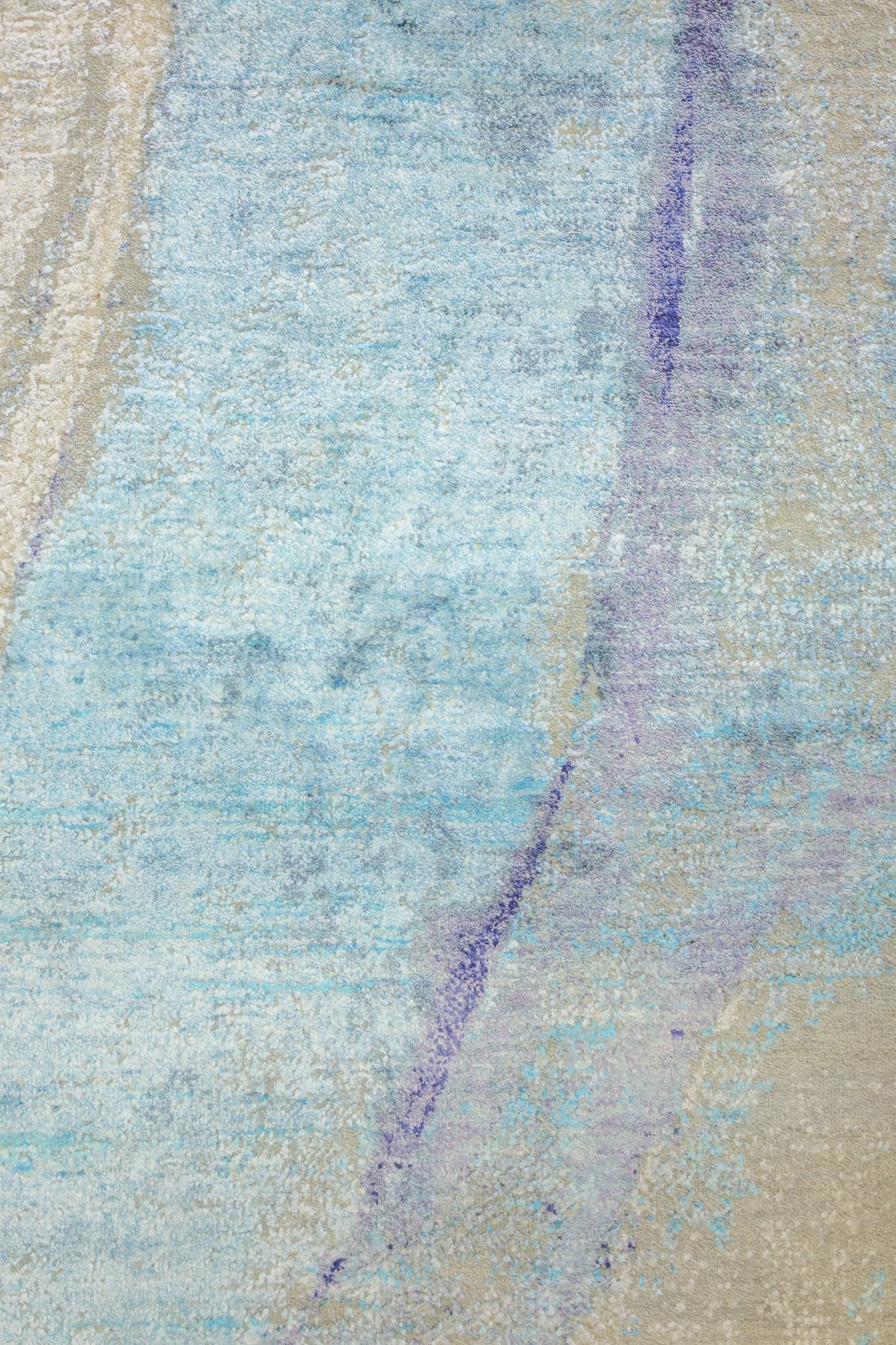 Ocean Mist Handwoven Contemporary Rug, J76177