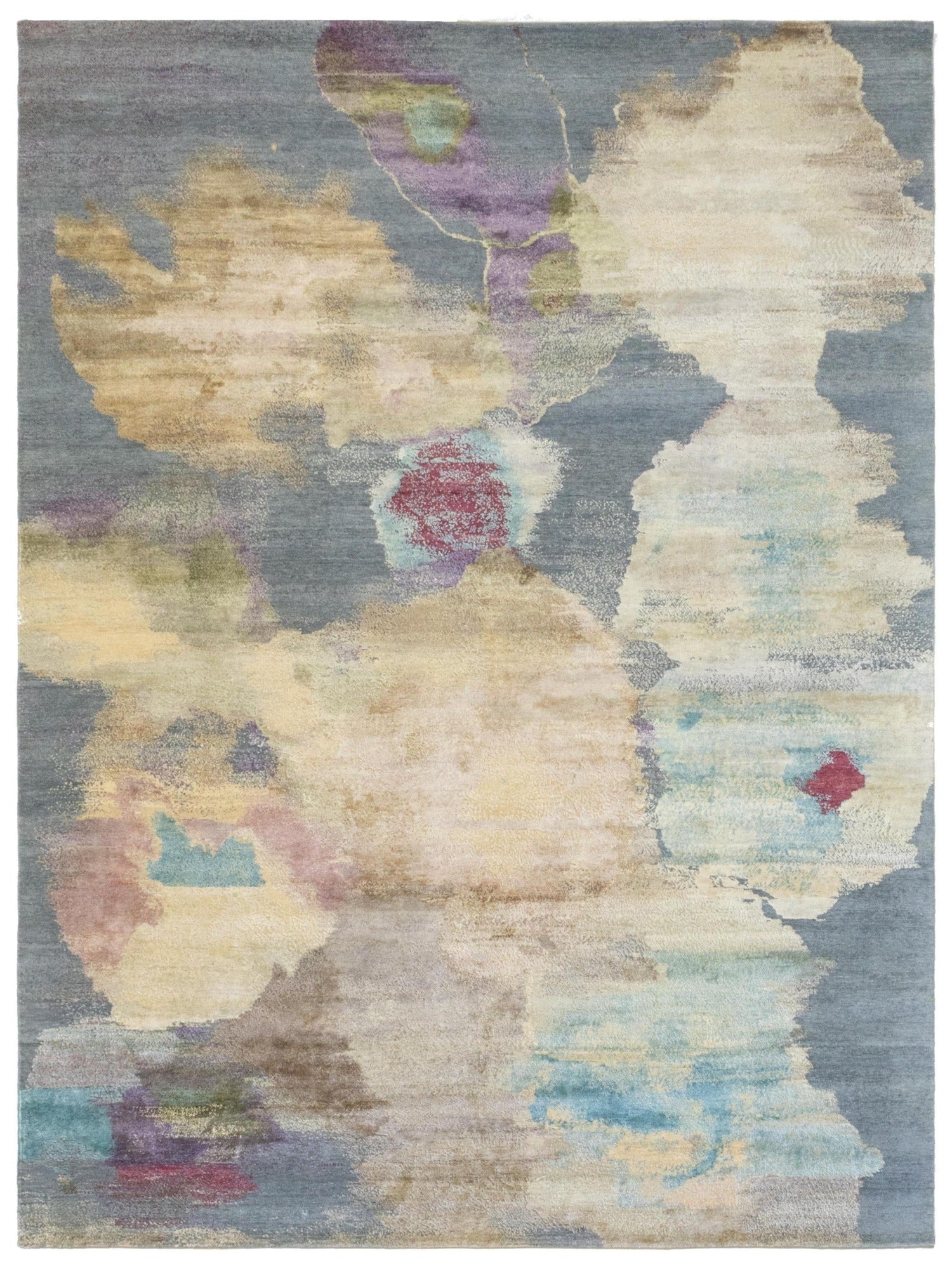 Palette Of Dreams Handwoven Contemporary Rug