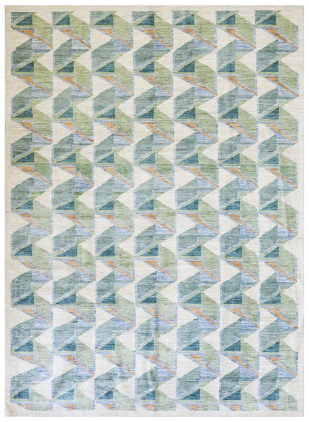 Scandinavian Handwoven Contemporary Rug