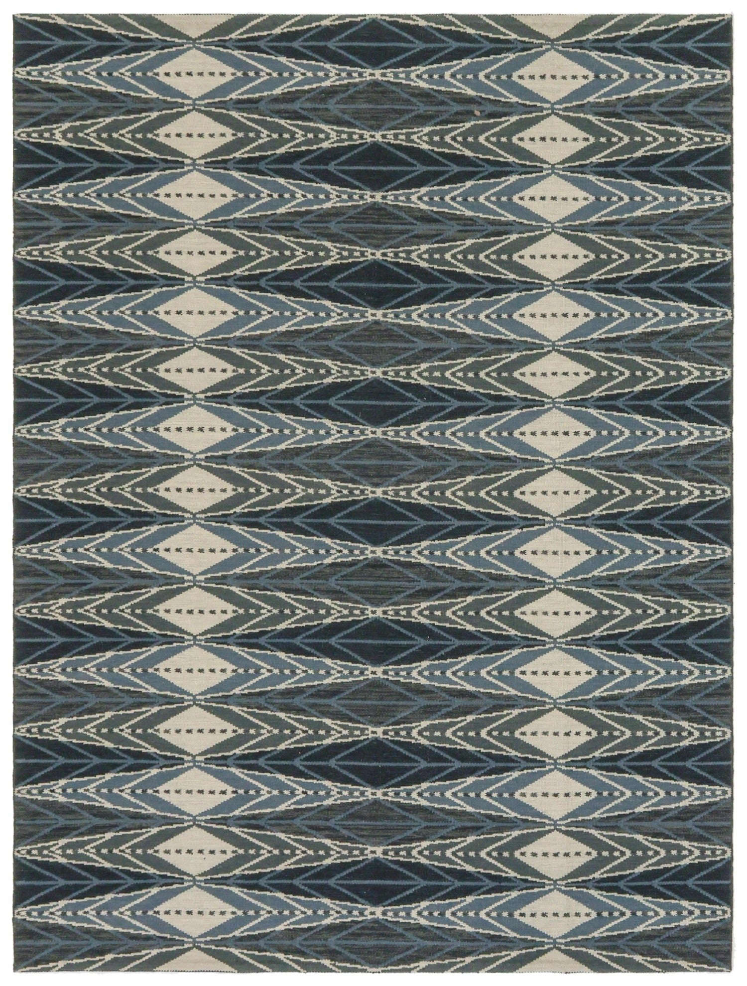 Scandinavian Handwoven Contemporary Rug