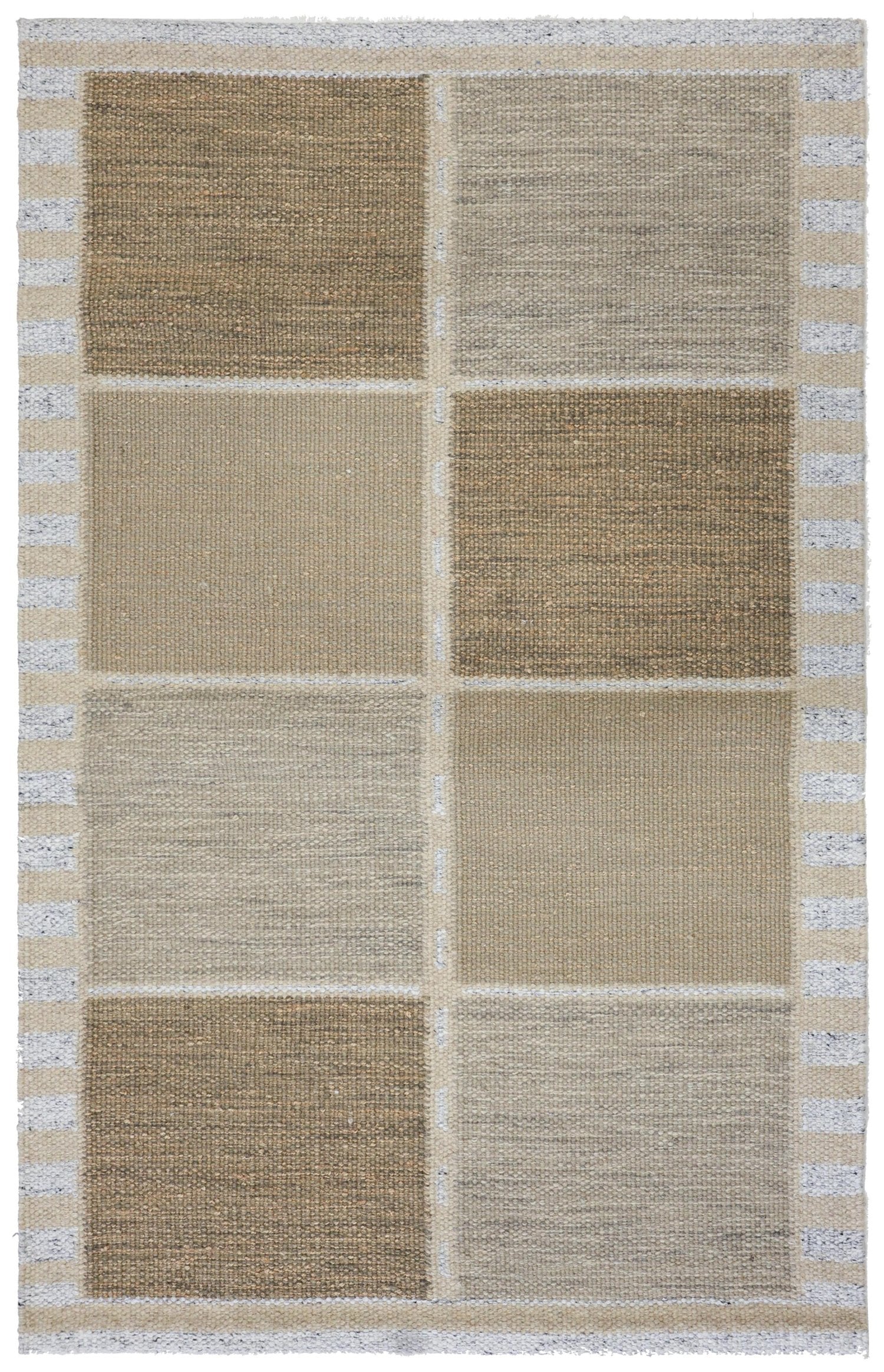 Scandinavian Handwoven Contemporary Rug