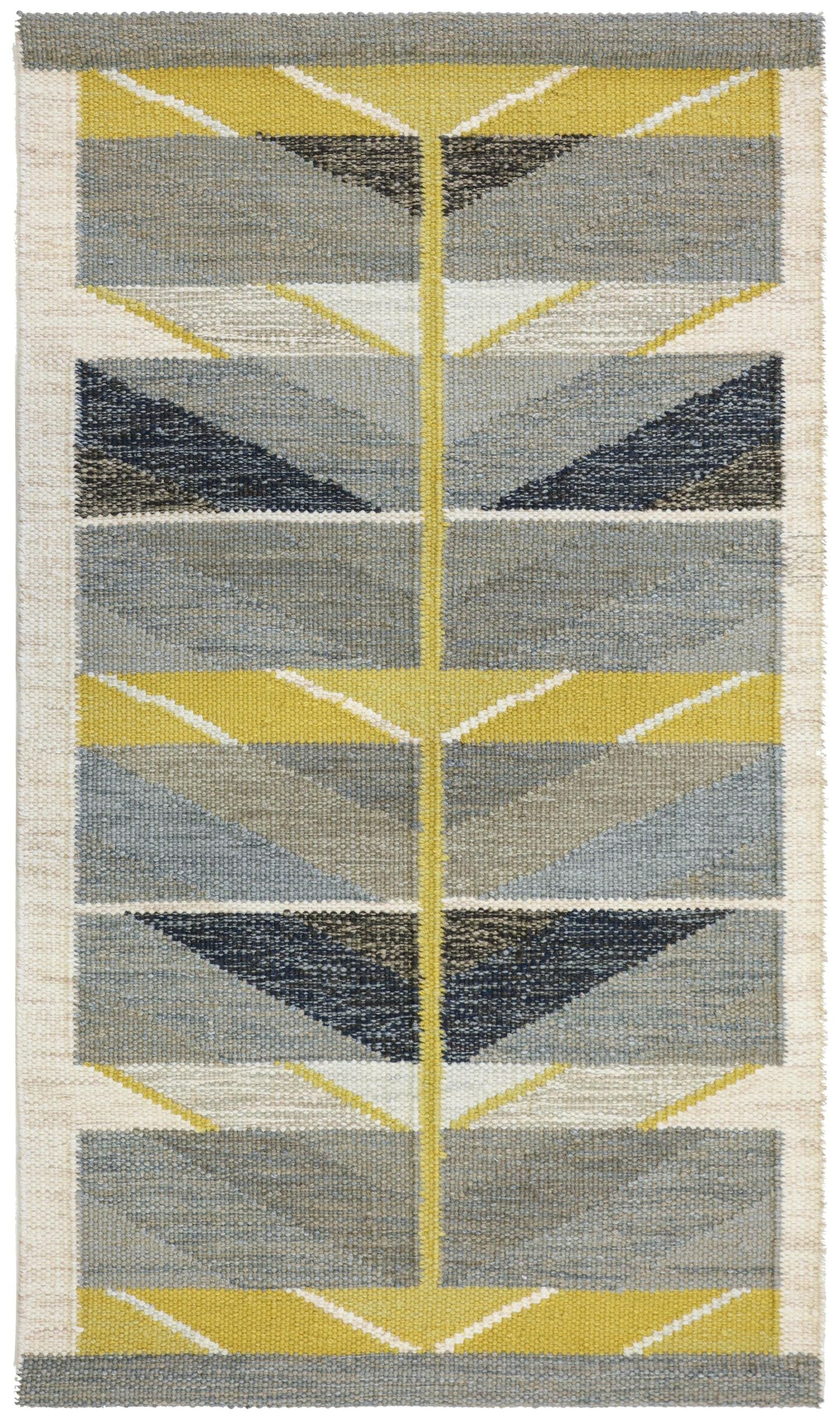 Scandinavian Handwoven Contemporary Rug