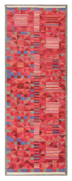 Scandinavian Handwoven Contemporary Rug