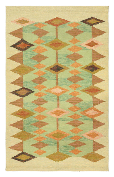 Scandinavian Handwoven Contemporary Rug