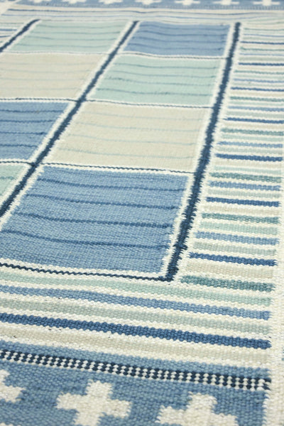 Scandinavian Handwoven Contemporary Rug, J77256