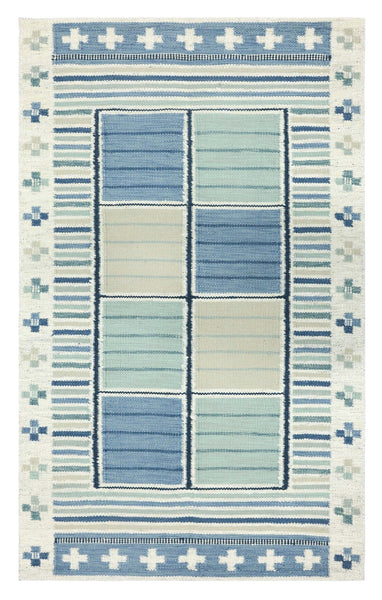 Scandinavian Handwoven Contemporary Rug