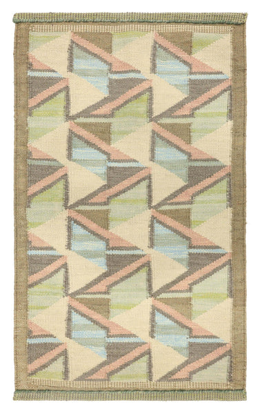 Scandinavian Handwoven Contemporary Rug