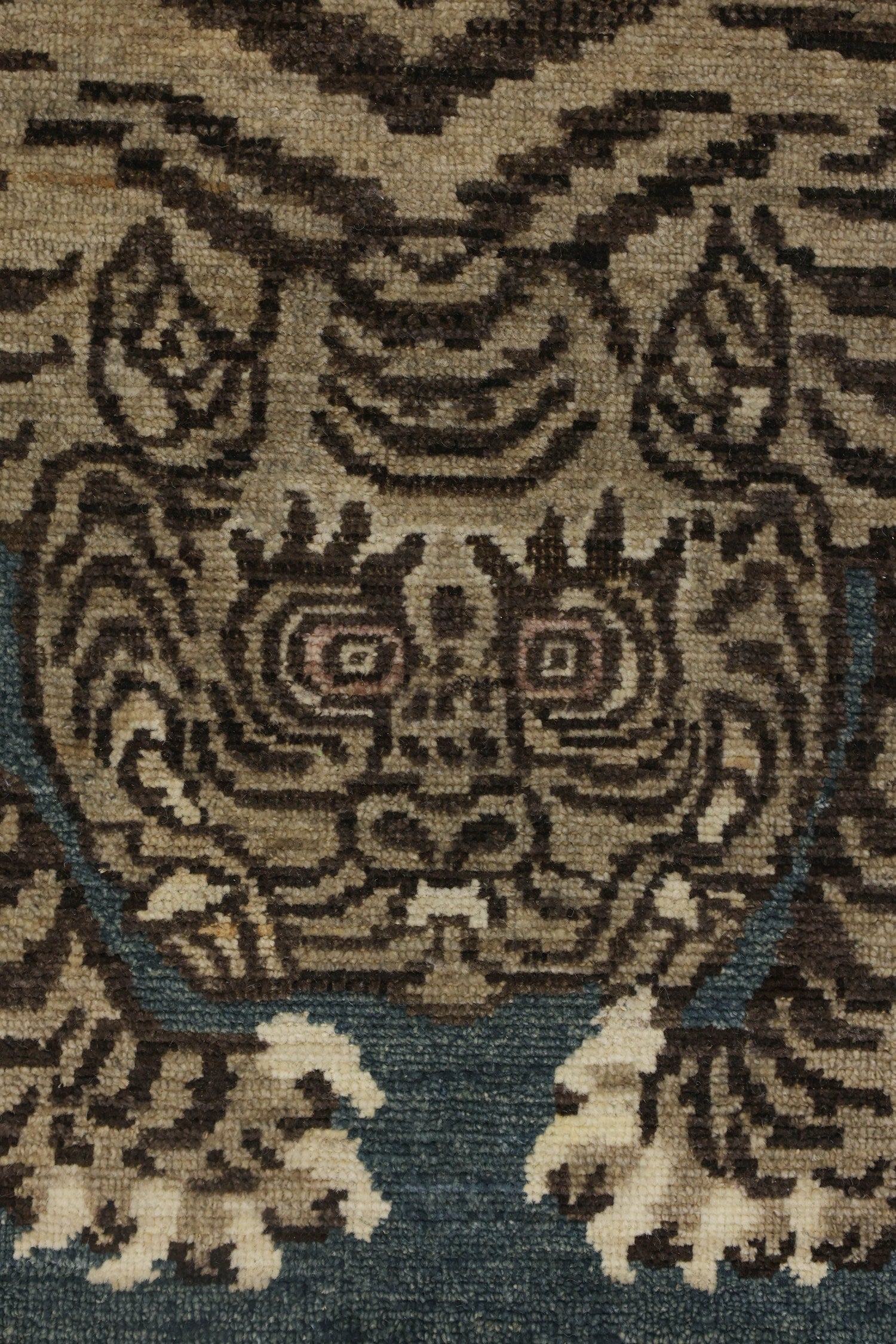 Tiger King Handwoven Contemporary Rug, J78070