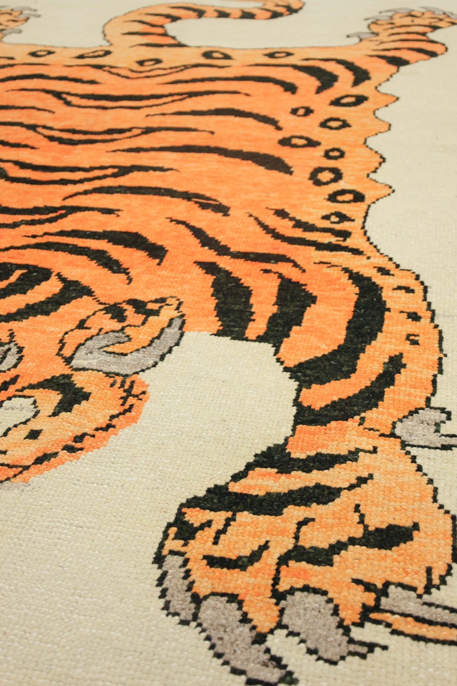 Tiger Oushak Handwoven Contemporary Rug, J77046