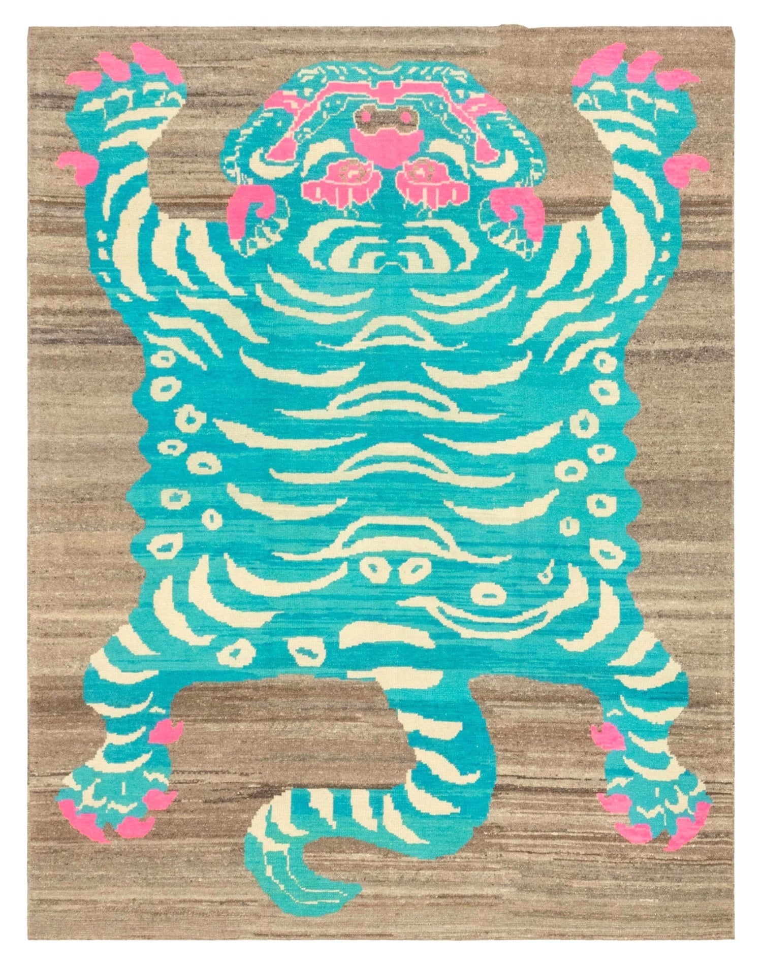 Tiger Oushak Handwoven Contemporary Rug