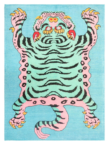 Tiger Oushak Handwoven Contemporary Rug