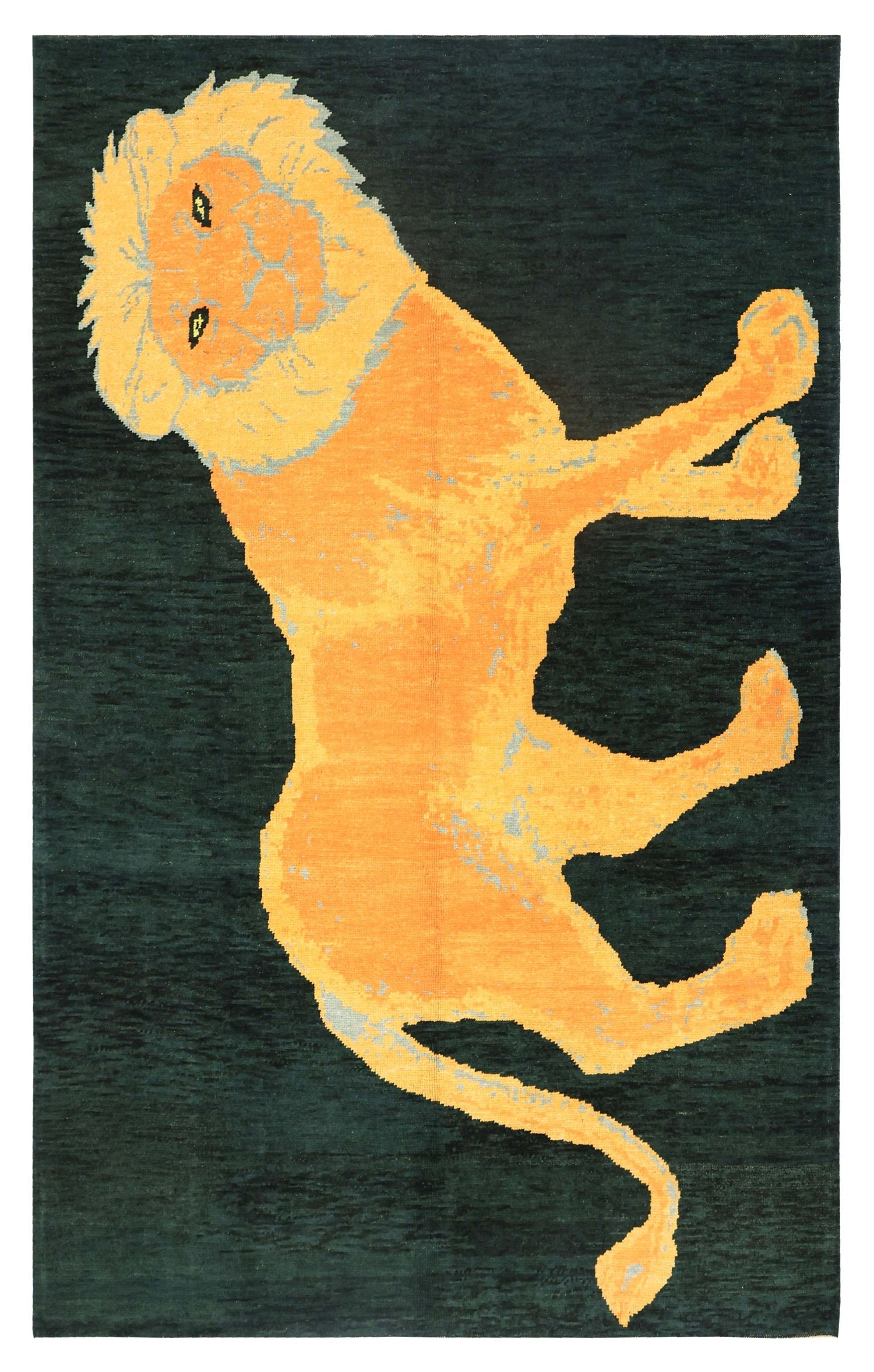 Tiger Oushak Handwoven Contemporary Rug