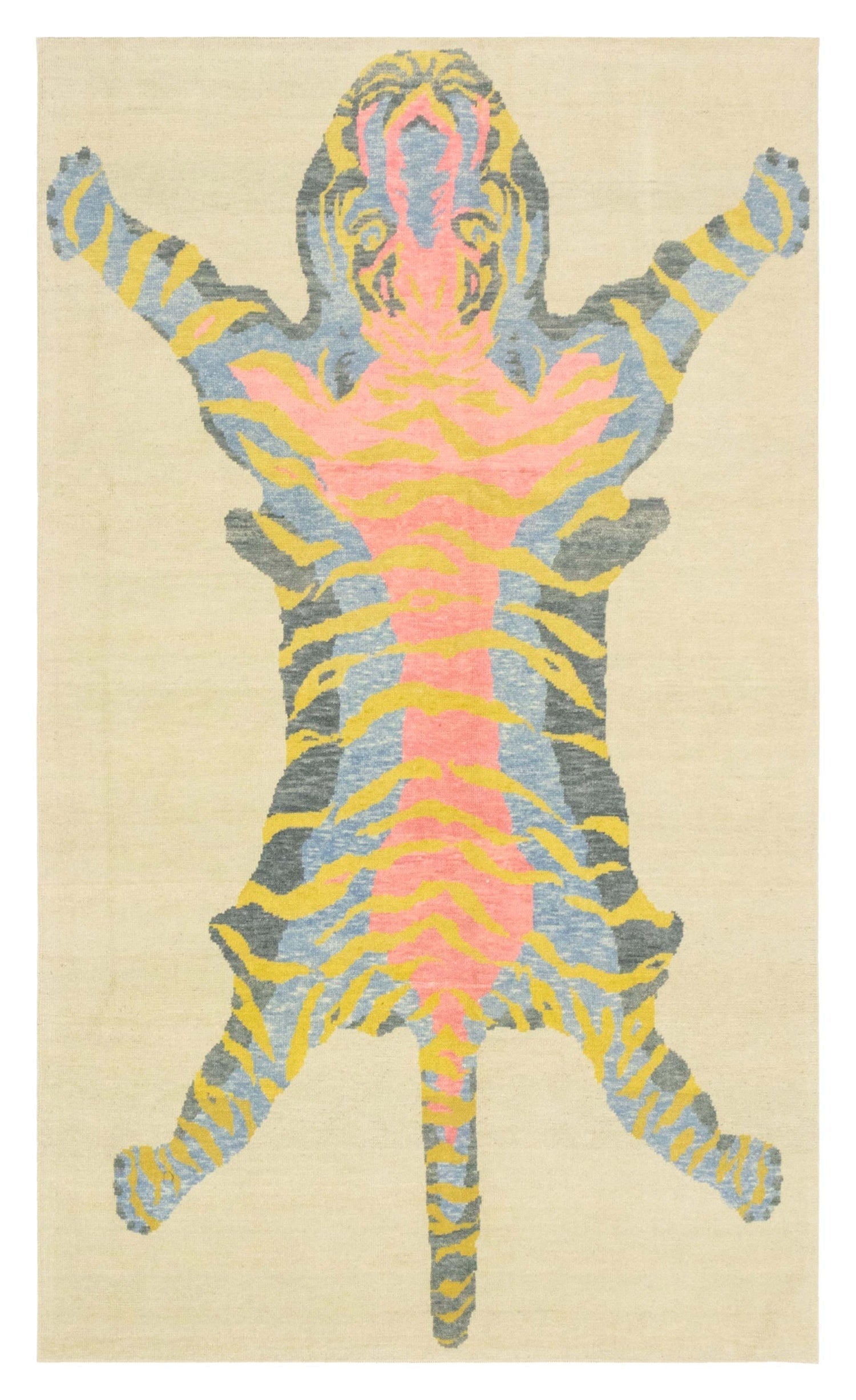 Tiger Oushak Handwoven Contemporary Rug