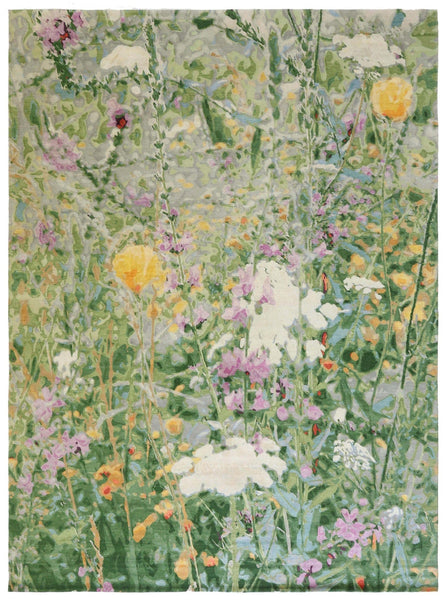 Wildflowers Handwoven Contemporary Rug