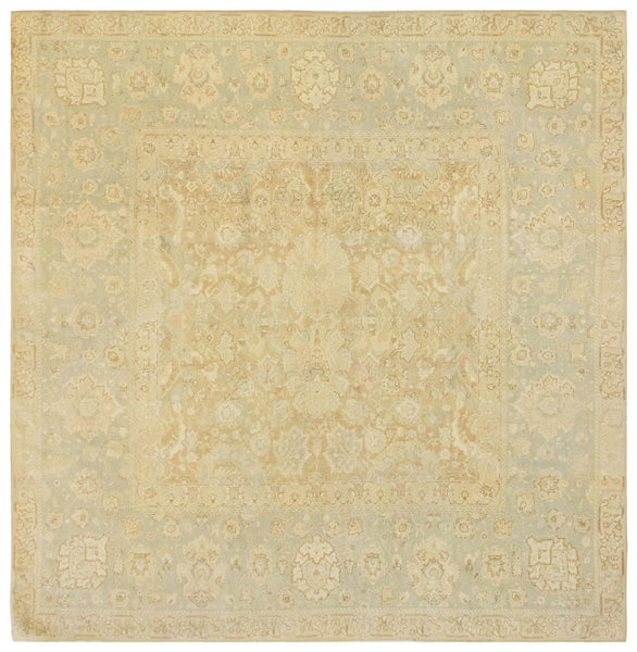 Vintage Agra Handwoven Traditional Rug