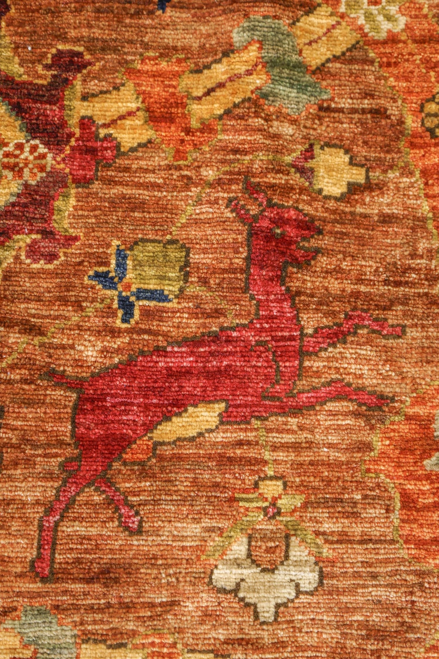 Animal Agra Handwoven Traditional Rug, J77017