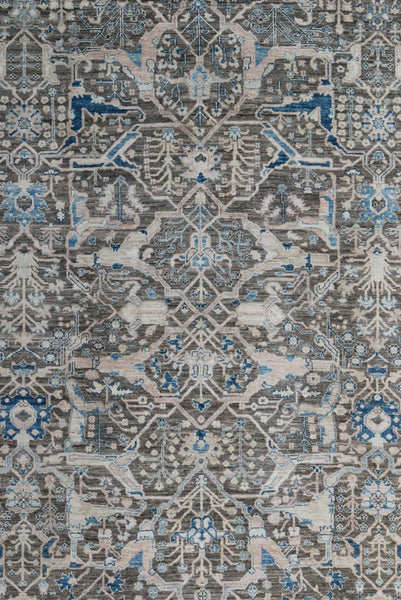 Arabesque Bijar Handwoven Traditional Rug, J73879