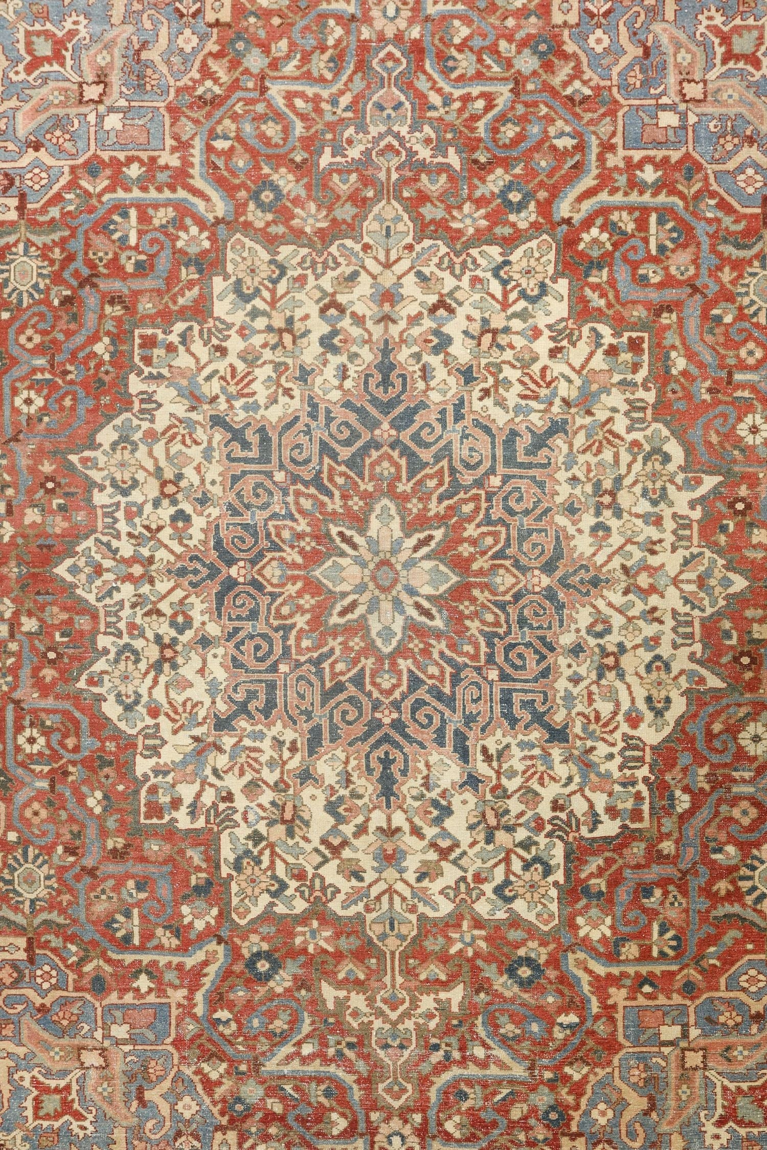 Vintage Bakhtiari Handwoven Traditional Rug, J65775