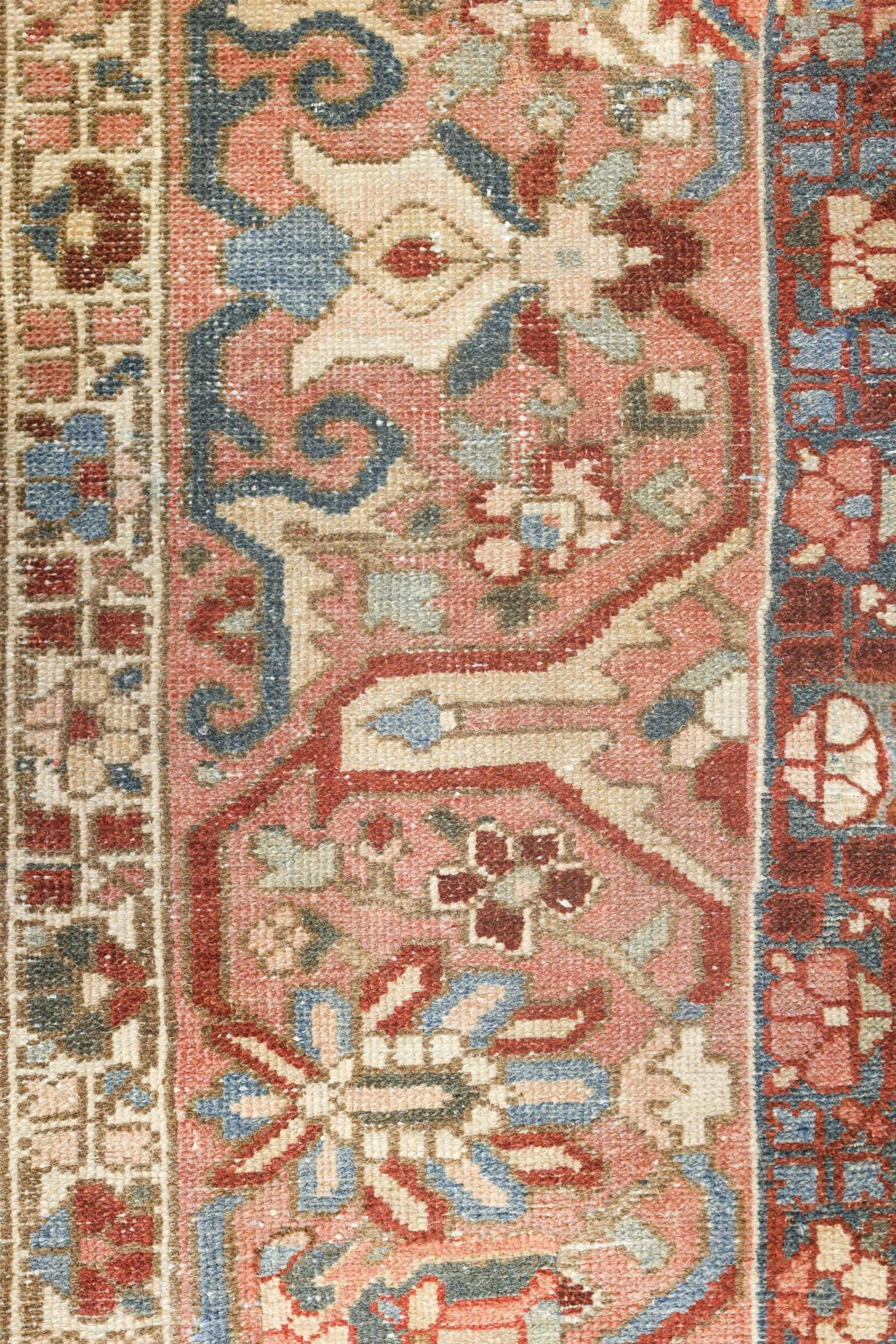 Vintage Bakhtiari Handwoven Traditional Rug, J65775