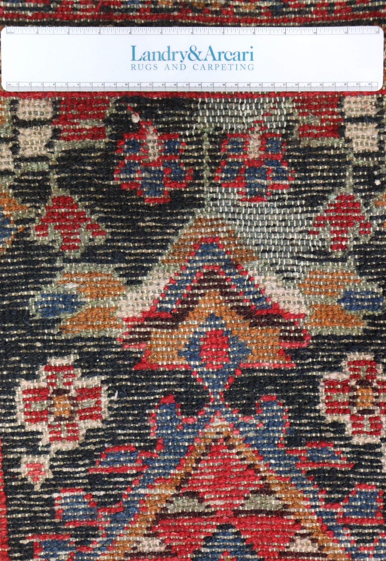 Vintage Bibikabad Handwoven Traditional Rug, 69527