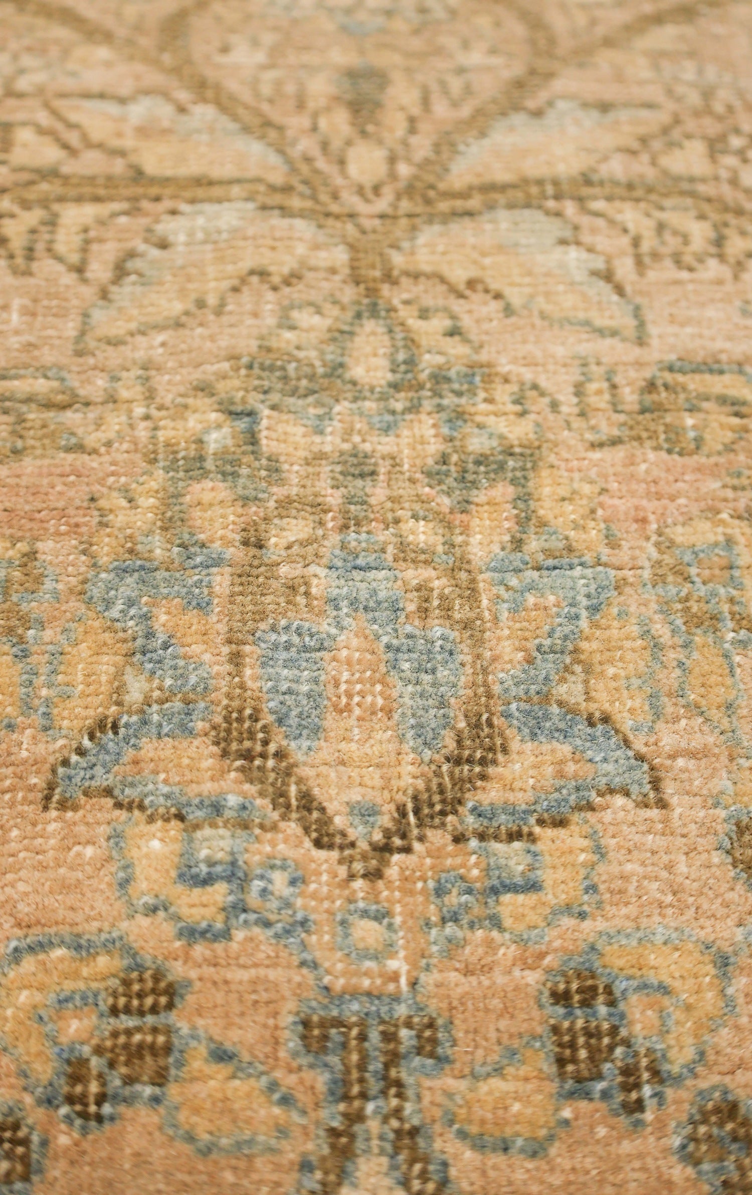 Vintage Bijar Handwoven Traditional Rug, J73164