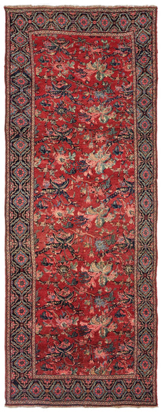 Antique Bijar Handwoven Traditional Rug
